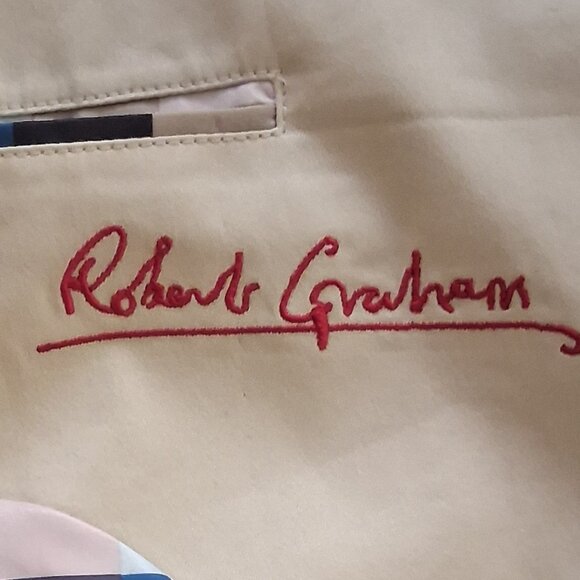 Robert Graham Sport Coat Blazer Men’s 40 100% Cotton - Picture 7 of 9